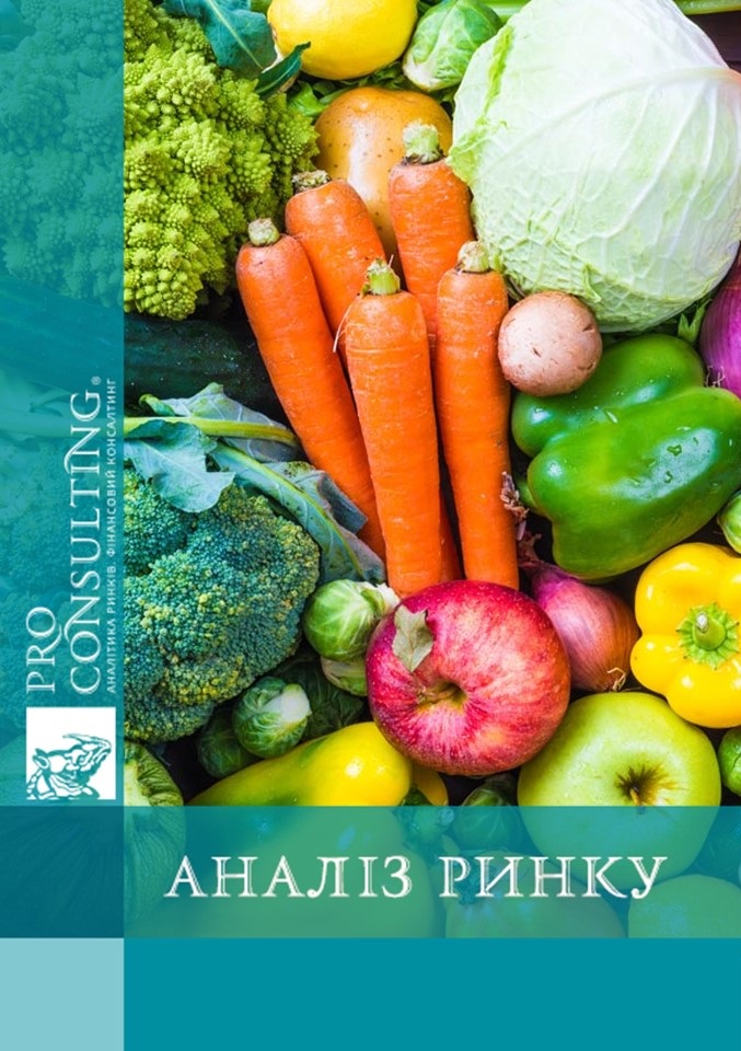 Аналіз ринку овочів та продуктів їх переробки в Україні. 2022 рік